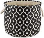 Bone Dry Pet Storage Collection Lattice Paw Print, Small Round by BoneDry