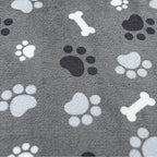 Dog Blanket Paw Bone Pattern 1 Pack 3 Colorful 40"*30" Super Soft Warm Flannel - Image 5