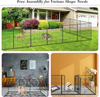 Dog Playpen 32 inch 12 Panels Indoor Dog Pen - Image 8