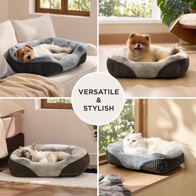 Bedsure Washable Dog Bed Medium Size Dog - Image 6