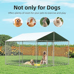 10x10 FT Outdoor Dog Kennel Outside - Image 6
