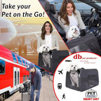 dbest products Pet Smart Cart Carrier, Soft Sided Collapsible Folding Travel Bag - Image 2