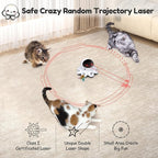 ORSDA Cat Laser Toy, 2-in-1 Interactive Automatic Motion Activated Moving 8 - Image 3