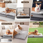 2-Pack Waterproof Dog Bed Medium Size Dogs, Plush Cushion & Orthopedic - Image 9