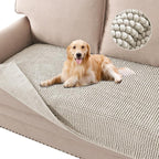 H.VERSAILTEX Plush Chenille Dog Bed Cover Thick Soft Sofa Covers Loveseat Cover by HVERSAILTEX