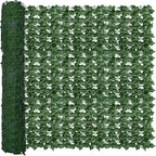 Artificial Fence Privacy Screen: 5FT x 50FT UV-Anti Faux Greenery Backdrop Ivy by ODTORYHOME