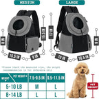 PetAmi Front Carrier Backpack for Dogs and Cats - Image 3