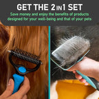 Maxpower Planet Dog Rake and Dog Hair Brush - Image 8