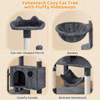 Yaheetech 73inch Cat Tree, Cat Stand Furniture - Image 3