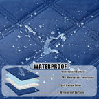 Smiry Waterproof Dog Bed Cover Blanket 68x82, Soft Reversible Pet Blanket - Image 2