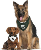 Pets First Collegiate Pet Accessories, Reversible Bandana, Michigan State - Image 5