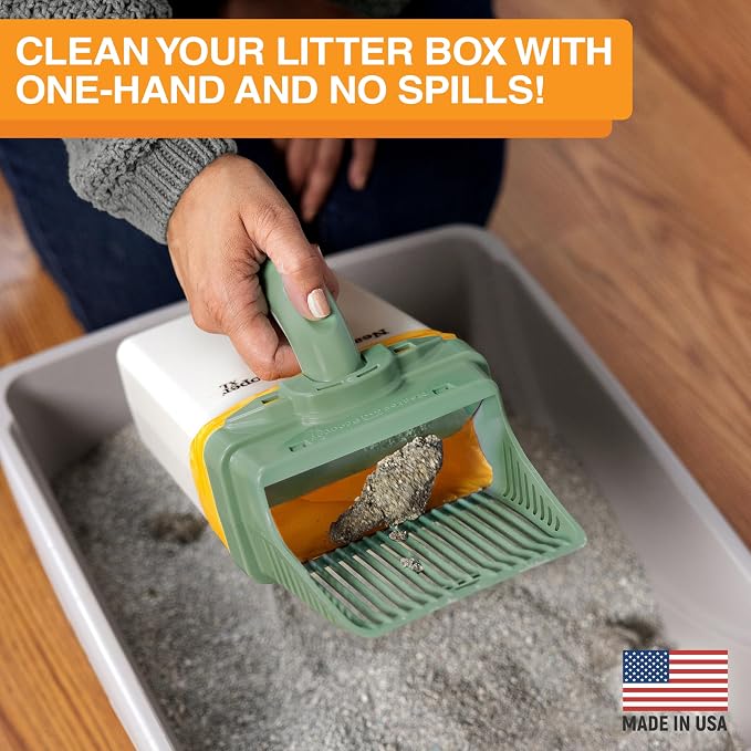 Neater Pet Brands Neater Scooper XL Cat Litter Scoop, 15 Refill Bags – - Image 2