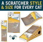 OurPet's Straight and Narrow Single Wide Reversible Cat Scratcher - Image 7