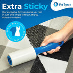 PetLovers Extra Sticky Lint Roller Mega Value Set 720 Sheets - Image 2