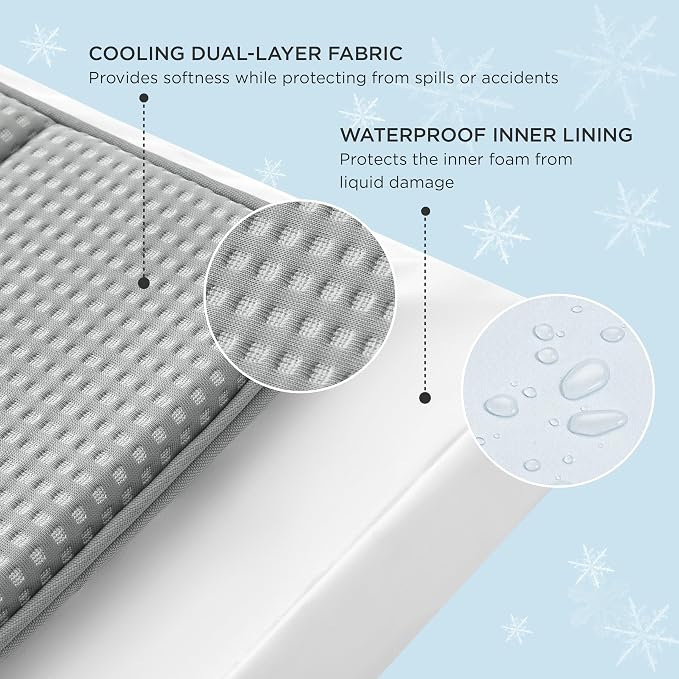 Bedsure Cooling Dog Bed for Small Dogs - Image 3