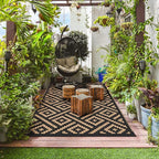 GENIMO Outdoor Rug 4x6 Waterproof, Reversible Mats, Outdoor Area Rug, Plastic - Image 3