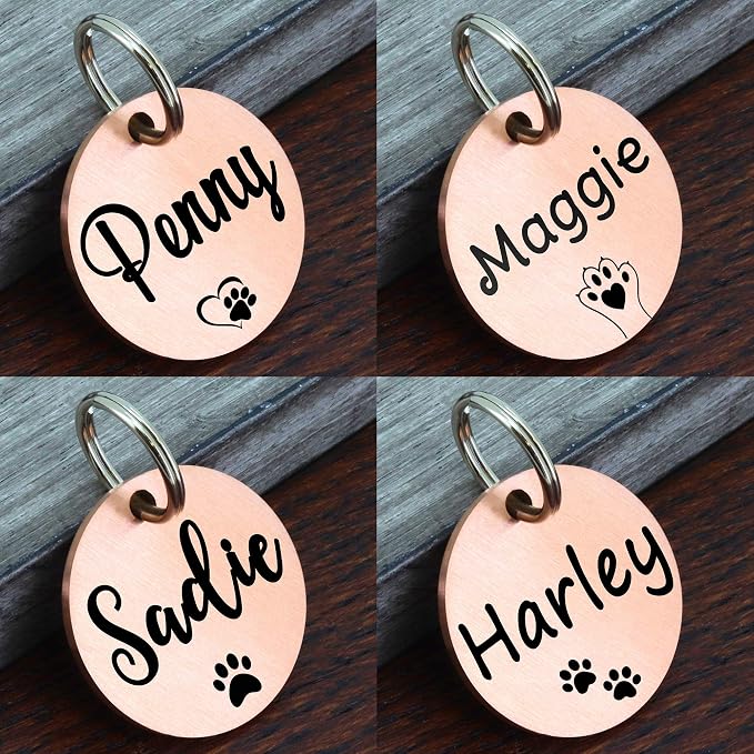 Ultra Joys Dog ID Tag, Custom Pet Tag, Personalized Dog Tags, Pet ID Tag - Image 3