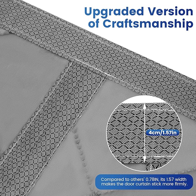 Cotton Thermal Door Screen Draft Stopper Cover Made of Oxford and Cotton Fill - Image 5