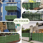 Artificial Ivy Privacy Fence Wall Screen, 40X120 in UV-Anti Faux Greenery - Image 5