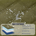 Smiry Waterproof Dog Bed Cover Blanket 30x53, Soft Reversible Pet Blanket - Image 2