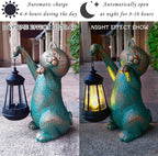 Cat Garden Statue Outdoor Décor - Image 5