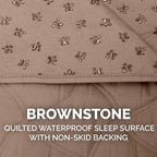 Furhaven Waterproof & Non-Slip Queen Size Mattress Cover Protector - Image 6