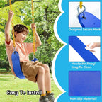 TURFEE 2 Pack Swing for Outdoor Swing Set, Swing Seat Replacement Kit - Image 4