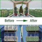 Artificial Ivy Privacy Fence Wall Screen, 48x120 in UV-Anti Faux Greenery - Image 6